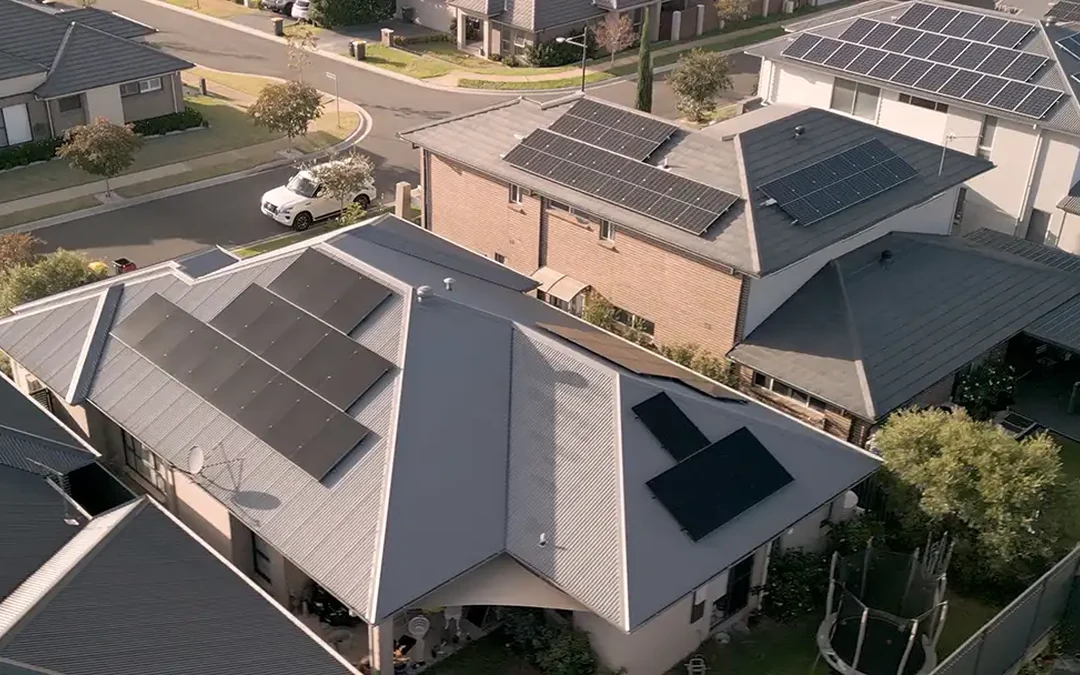 Residential rooftop solar systems on Central Coast homes